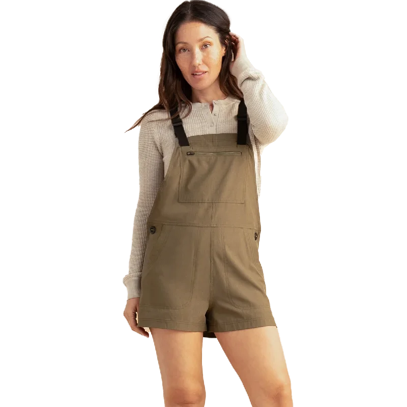 Waterproof overalls for outdoor activities like fishing​Women's Canyon Romper