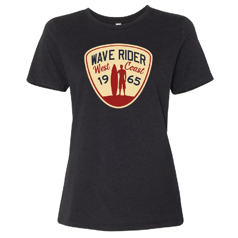 Men's lightweight performance t - shirts for running marathonsWave Rider West Coast 1965 Women's Relaxed Jersey Tee Men's lightweight performance t - shirts for running marathonsWave Rider West Coast 1965 Women's Relaxed Jersey Tee