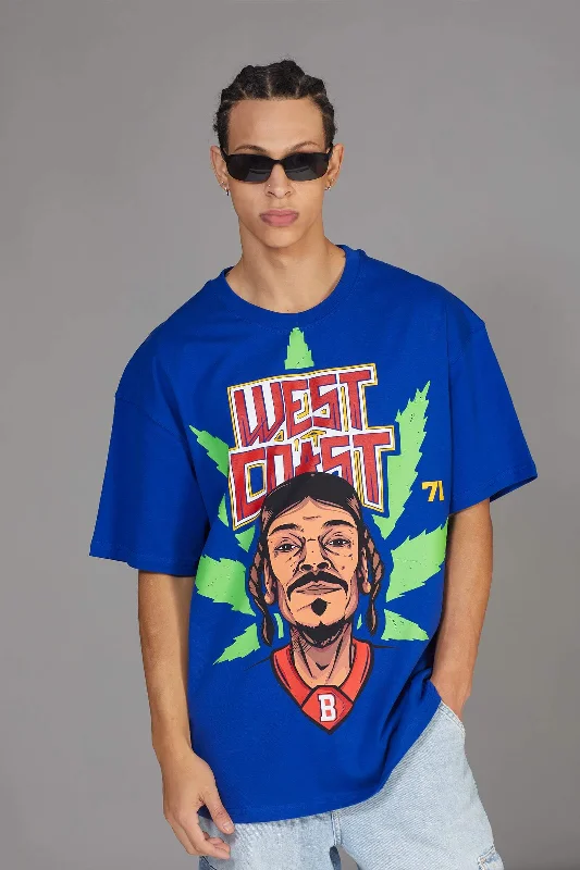 Men's organic cotton crew - neck t - shirts for everyday comfortWest Coast Oversized T-shirt
